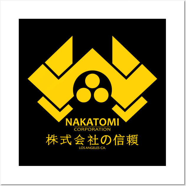 Nakatomi Corporation Wall Art by HipHopTees